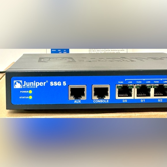 Juniper Networks Model SSG5-SB-10U 7-Port Security Firewall Appliance - Picture 9 of 13